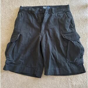 Ralph Lauren Men's Black Polo Chino Cargo Shorts Size 31